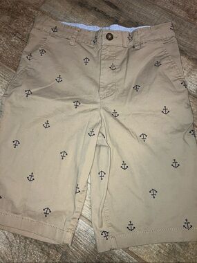 Carter's NAUTICAL KIDS Adjustable Waist Shorts  with Nautical Anchor Detail